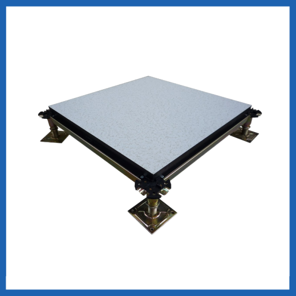 Calcium sulfate antistatic floor