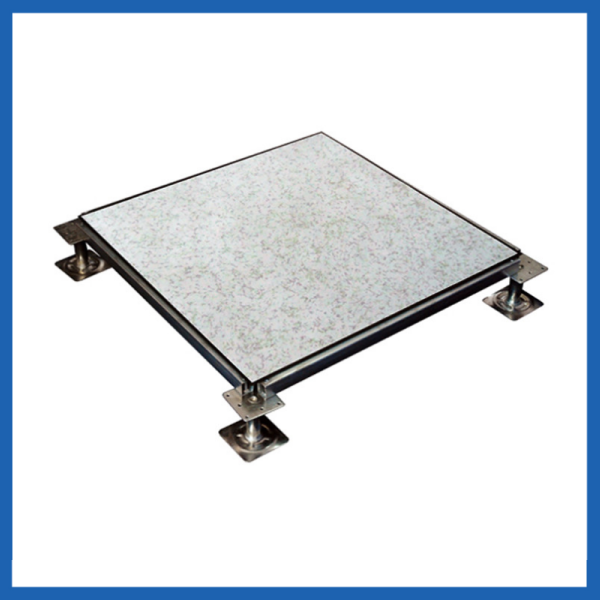 All steel anti-static floor